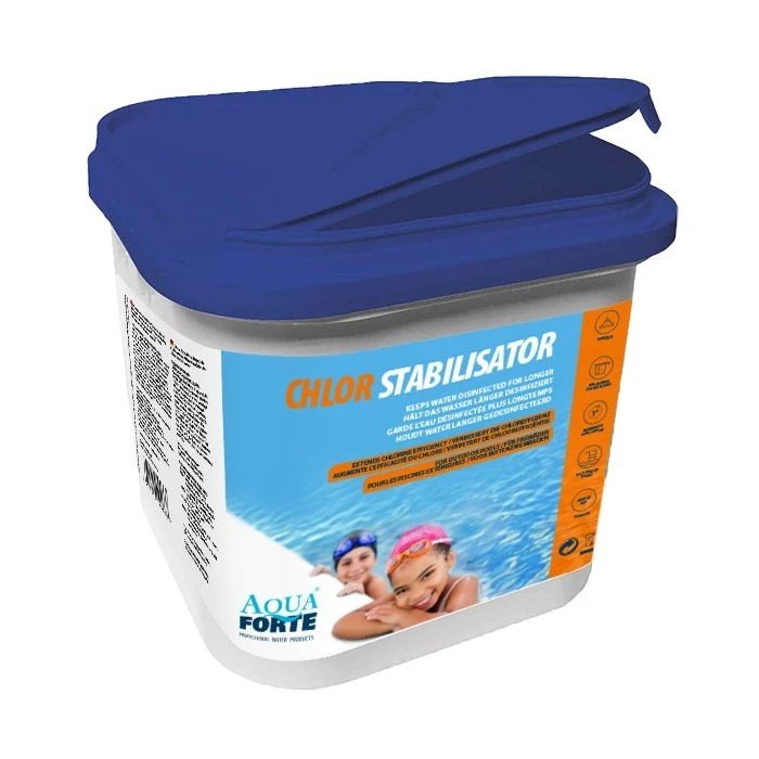 Aquaforte Chloorstabilisator 4,5 Kg 1 Aquaforte Chloorstabilisator 4,5 Kg