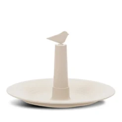 Vogelbad Finch Ivoor