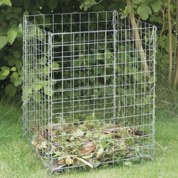 Compostkorf Verzinkt 60 X 60 X 80 Cm 2 Compostkorf Verzinkt 60 X 60 X 80 Cm - Afbeelding 2