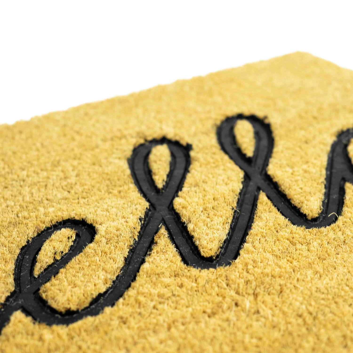 Deurmat Rubber Met Kokos Hello 39 X 60 Cm 3 Deurmat Rubber Met Kokos Hello 39 X 60 Cm - Afbeelding 3