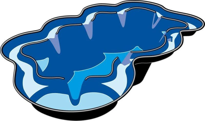 Ubbink Voorgevormde Vijver Neptunus 2 Ubbink Voorgevormde Vijver Neptunus - Afbeelding 2