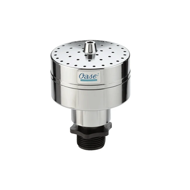 Oase Fontein Sproeikop Vulkaan 43 - 3 Zilver 1 Oase Fontein Sproeikop Vulkaan 43 - 3 Zilver