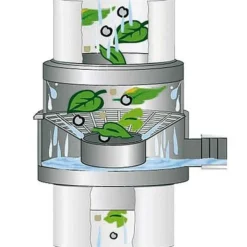 Garantia Regentonvulautomaat Grijs 70/100 Mm - 50m² 6 Garantia Regentonvulautomaat Grijs 70/100 Mm - 50m² -Bijzondere Tuin Verkoop garantia vulautomaat afsluiter bladvanger2