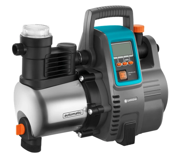 Gardena Automatic Besproeiingspomp Type 6000/6E LCD Inox 1 Gardena Automatic Besproeiingspomp Type 6000/6E LCD Inox