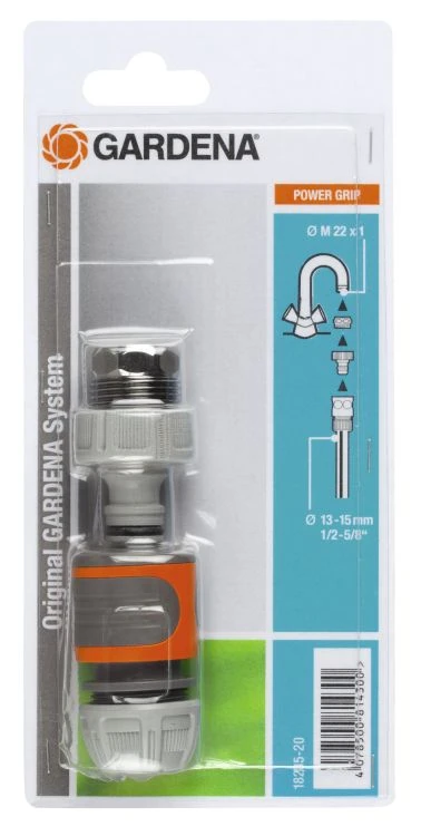 Gardena Aansluitset Met Verloopstuk 1 Gardena Aansluitset Met Verloopstuk