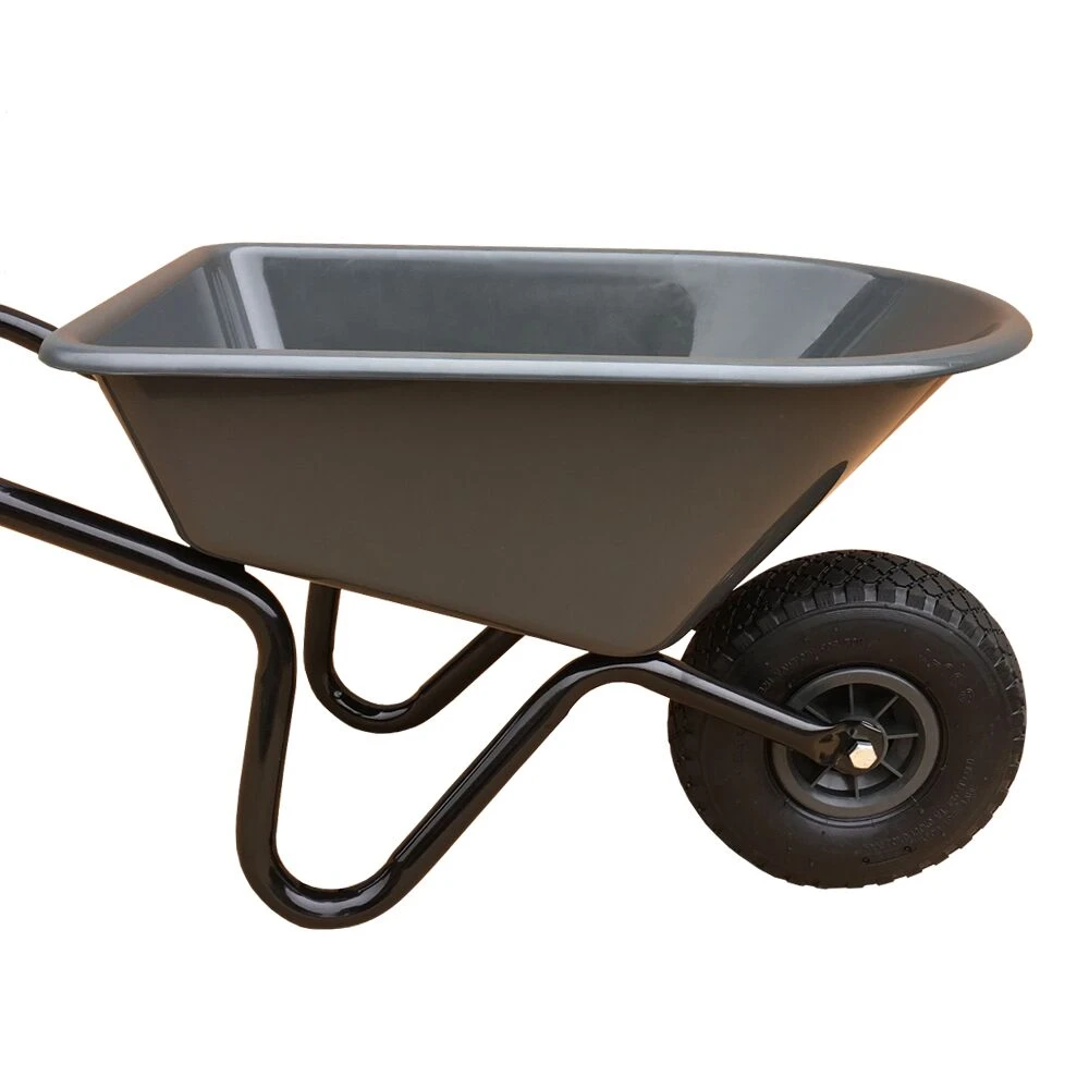 Kinderkruiwagen Zwart | Kindergereedschap Tuin 2 Kinderkruiwagen Zwart | Kindergereedschap Tuin - Afbeelding 2