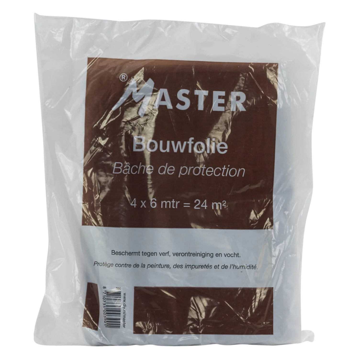 Master Bouwfolie Zwart Extra Sterk 4 X 12.5 Meter 3 Master Bouwfolie Zwart Extra Sterk 4 X 12.5 Meter - Afbeelding 3