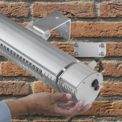 Eurom Golden 2000 Amber Smart Golden Terrasverwarmer | Op Bluetooth / Smartphone -Bijzondere Tuin Verkoop ophangen beugel muur