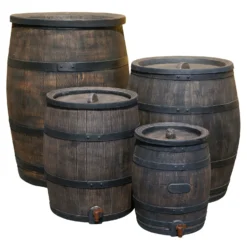 Roto Regenton 350 Liter Donkerbruin Inclusief Kraan 4 Roto Regenton 350 Liter Donkerbruin Inclusief Kraan -Bijzondere Tuin Verkoop regenton roto houtlook 360 liter bruin 4 1