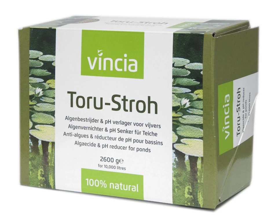 Velda Algen Bestrijder Vincia Toru-Stroh 2600 Gram 1 Velda Algen Bestrijder Vincia Toru-Stroh 2600 Gram