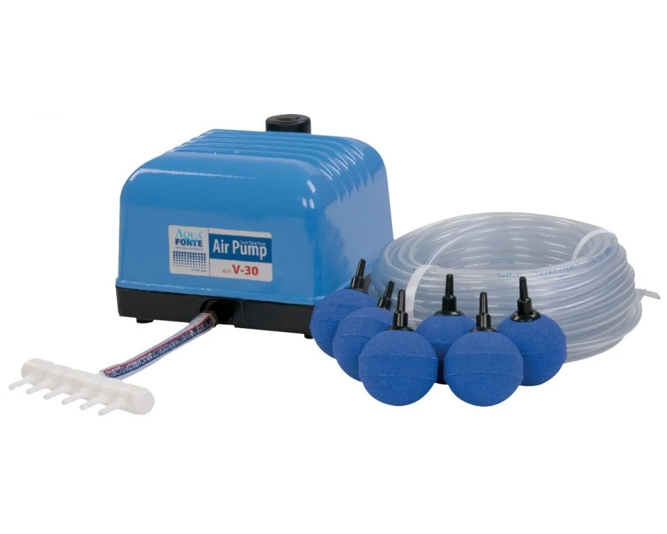 Aquaforte Hi-flow Luchtpomp V-60 1 Aquaforte Hi-flow Luchtpomp V-60