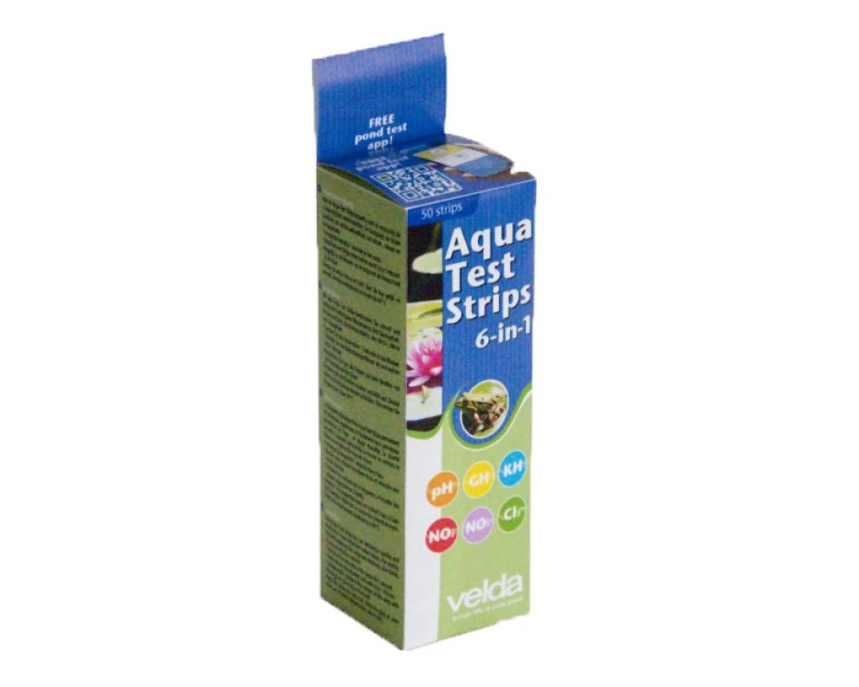Velda Aqua Test Strips 6 In 1 1 Velda Aqua Test Strips 6 In 1