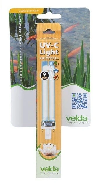 Velda UV-C Lamp PL 9 Watt 1 Velda UV-C Lamp PL 9 Watt