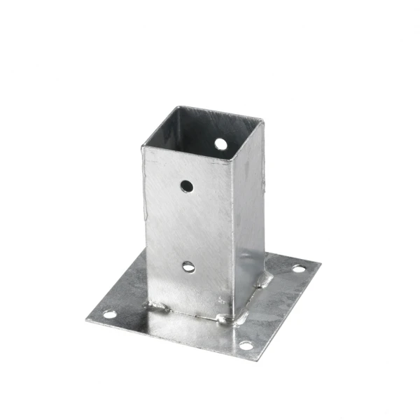 Waelbers Paalhouder Op Plaat Verzinkt 121 X 121 X 150 Mm 1 Waelbers Paalhouder Op Plaat Verzinkt 121 X 121 X 150 Mm