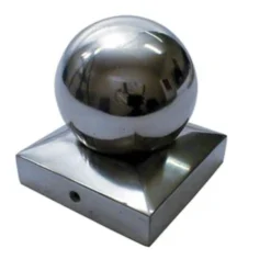 Waelbers Paalornament Met Kogel Aluminium 91 X 91 Mm